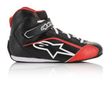 Tech 1 K S Youth Boots - Black/White/Red