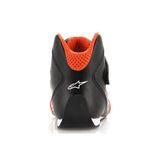 Tech 1 K S Youth Boots - Black/White/Orange