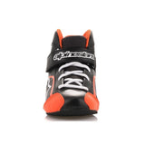 Tech 1 K S Youth Boots - Black/White/Orange