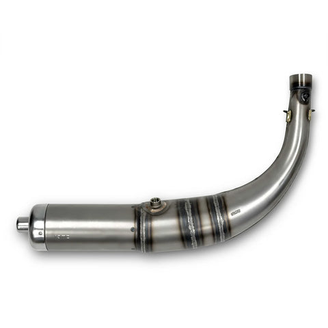 (470) IAME Exhaust Muffler X30 With Lambda Bung