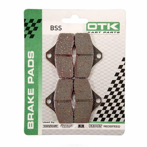 OTK Brake Pad Set BSS Rookie EV Rear | KZ Front 4 Pads