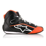 Tech 1 K S Youth Boots - Black/White/Orange