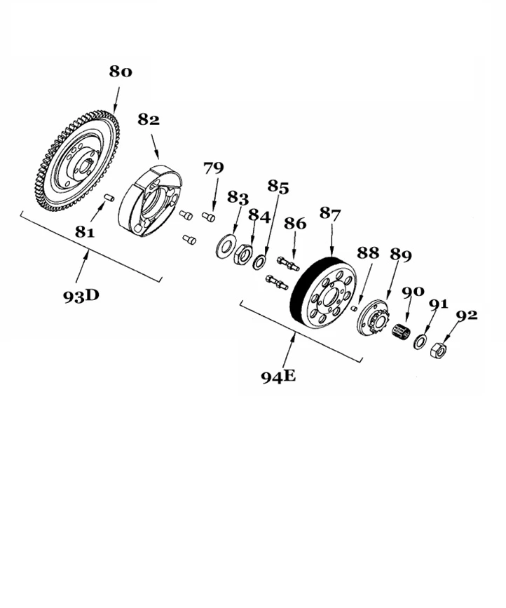 Mini Rok Clutch Group