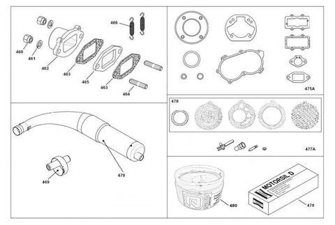 Exhaust (New 2018) And Gasket Sets