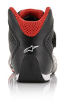 Tech 1 K S Youth Boots - Black/White/Red