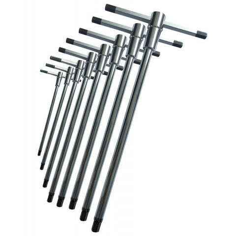 SP Tools Sliding Handle T-bar set 2.5,3,4,5,6,7,8,10